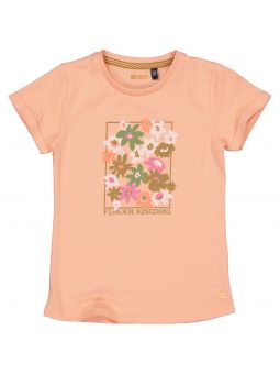 T-shirt Quapi - Rose/fleurs