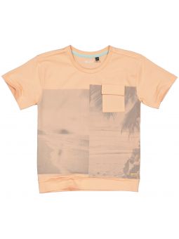 T-shirt Quapi - Pêche